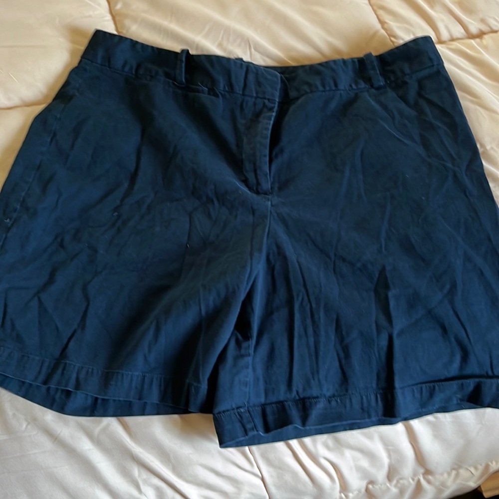 Vintage Talbots blue shorts. Good condition